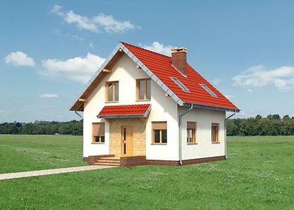 Фасад дома BEF-9424-36 Фасад дома BEF-9424-36