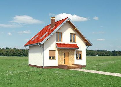 Фасад дома BEF-9424-36 Фасад дома BEF-9424-36