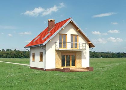 Фасад дома BEF-9424-36 Фасад дома BEF-9424-36