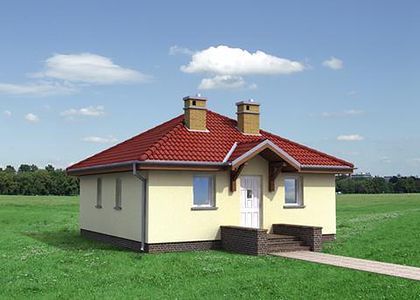 Фасад дома ECK-4821-85 Фасад дома ECK-4821-85