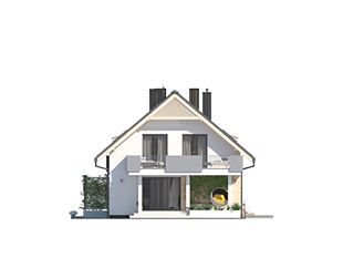 Фасад дома BKI-2682-75 Фасад дома BKI-2682-75