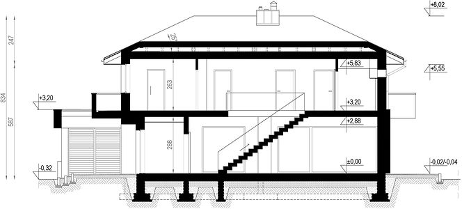 Фасад дома BCB-9265-56 Фасад дома BCB-9265-56