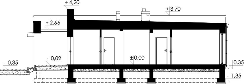 Фасад дома CEC-2583-73 Фасад дома CEC-2583-73