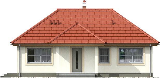 Фасад дома AHG-3925-68 Фасад дома AHG-3925-68