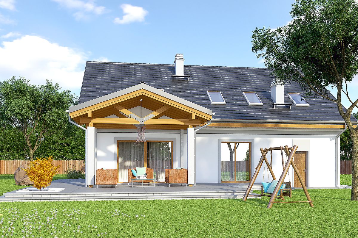 Проект дома FFK-1436-15