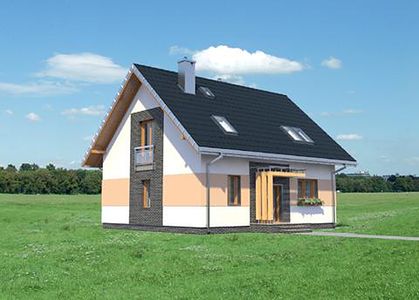 Фасад дома ACG-8127-25 Фасад дома ACG-8127-25