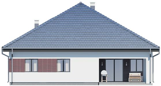 Фасад дома BBA-4575-31 Фасад дома BBA-4575-31