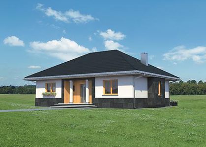 Фасад дома KHE-6473-73 Фасад дома KHE-6473-73