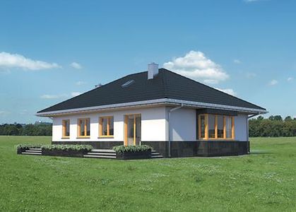 Фасад дома KHE-6473-73 Фасад дома KHE-6473-73