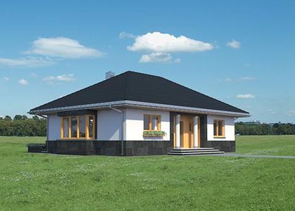 Фасад дома KHE-6473-73 Фасад дома KHE-6473-73