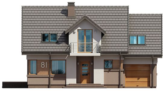 Фасад дома ICK-3928-17 Фасад дома ICK-3928-17