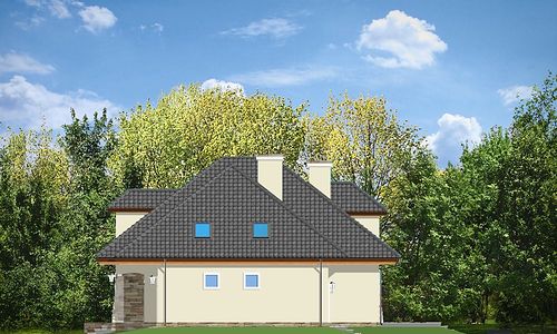 Фасад дома ABH-6829-68 Фасад дома ABH-6829-68