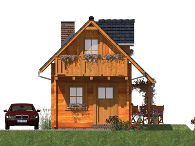 Фасад дома AKF-7839-63 Фасад дома AKF-7839-63