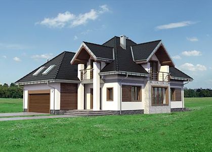 Фасад дома BHC-9951-19 Фасад дома BHC-9951-19