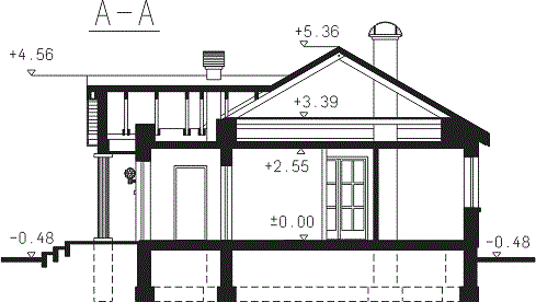 Фасад дома FHH-9224-39 Фасад дома FHH-9224-39