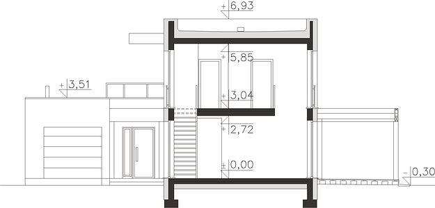 Фасад дома IIF-6112-91 Фасад дома IIF-6112-91