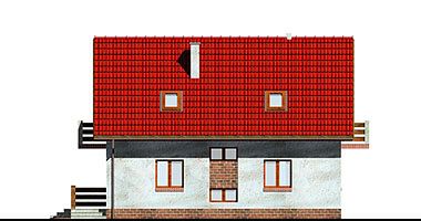 Фасад дома IEF-9244-36 Фасад дома IEF-9244-36